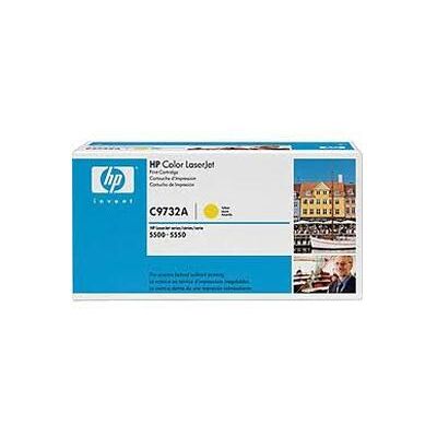 Toner Jaune HP C9732A pour LaserJet 5500 - Type de produit - Publicité Toner Jaune HP C9732A pour LaserJet 5500 - Type de produit - Publicité