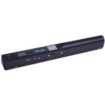 Scanner,ELVANZA,scanner portable,scanner de poche,scanner de documents,trois réglages de résolution au choix,passage instantané du format JPEG au format PDF,alimentation par piles AA,noir - Publicité Scanner,ELVANZA,scanner portable,scanner de poche,scanner de documents,trois réglages de résolution au choix,passage instantané du format JPEG au format PDF,alimentation par piles AA,noir - Publicité