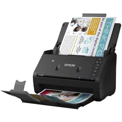 Scanner Epson WorkForce ES-500W II B11B263401BY Numérisation Recto-Verso Wi-Fi USB Blanc - Publicité Scanner Epson WorkForce ES-500W II B11B263401BY Numérisation Recto-Verso Wi-Fi USB Blanc - Publicité