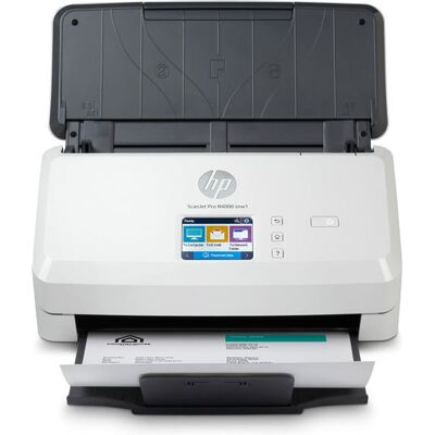 HP Scanjet Pro N4000 snw1 Sheet-feed - Scanner de documents - CMOS / CIS - Recto-verso - 216 x 3100 mm - 600 dpi x 600 dpi - jusqu'à 40 ppm (mono) - Chargeur automatique de documents (50 feuilles) - jusqu'à 4000 pages par jour - USB 3.0, LAN, Wi-Fi(n) - Publicité HP Scanjet Pro N4000 snw1 Sheet-feed - Scanner de documents - CMOS / CIS - Recto-verso - 216 x 3100 mm - 600 dpi x 600 dpi - jusqu'à 40 ppm (mono) - Chargeur automatique de documents (50 feuilles) - jusqu'à 4000 pages par jour - USB 3.0, LAN, Wi-Fi(n) - Publicité