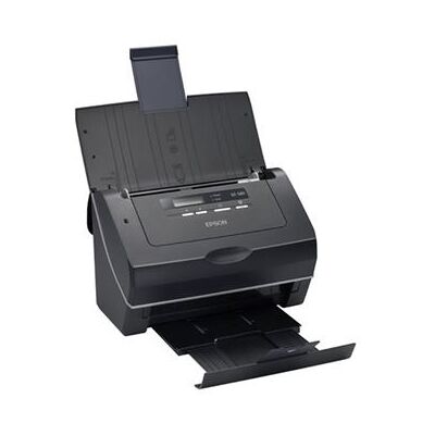 Epson GT S85N - Scanner de documents - CCD - Recto-verso - A4 - 600 dpi x 600 dpi - jusqu'à 40 ppm (mono) / jusqu'à 40 ppm (couleur) - Chargeur automatique de documents (75 feuilles) - jusqu'à 3000 pages par jour - USB 2.0, LAN - Publicité Epson GT S85N - Scanner de documents - CCD - Recto-verso - A4 - 600 dpi x 600 dpi - jusqu'à 40 ppm (mono) / jusqu'à 40 ppm (couleur) - Chargeur automatique de documents (75 feuilles) - jusqu'à 3000 pages par jour - USB 2.0, LAN - Publicité