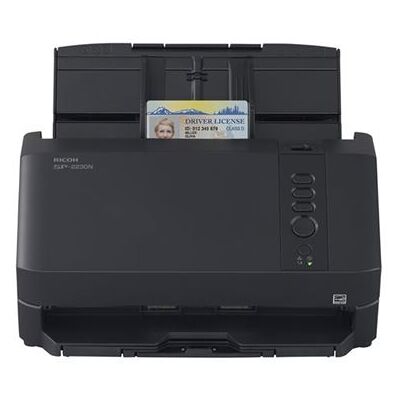 Ricoh SP-2230N - Scanner de documents - CIS Double - Recto-verso - 216 x 360 mm - 600 dpi x 600 dpi - jusqu'à 30 ppm (mono) / jusqu'à 30 ppm (couleur) - Chargeur automatique de documents (80 feuilles) - jusqu'à 4500 pages par jour - Gigabit LAN, USB 3. Publicité Ricoh SP-2230N - Scanner de documents - CIS Double - Recto-verso - 216 x 360 mm - 600 dpi x 600 dpi - jusqu'à 30 ppm (mono) / jusqu'à 30 ppm (couleur) - Chargeur automatique de documents (80 feuilles) - jusqu'à 4500 pages par jour - Gigabit LAN, USB 3. Publicité