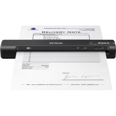 Scanner EPSON WorkForce ES-60W sans fil Noir - Publicité Scanner EPSON WorkForce ES-60W sans fil Noir - Publicité