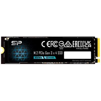 SILICON POWER P34A60 - SSD - 128 Go - interne - M.2 2280 - PCIe 3.0 x4 (NVMe) - Publicité SILICON POWER P34A60 - SSD - 128 Go - interne - M.2 2280 - PCIe 3.0 x4 (NVMe) - Publicité