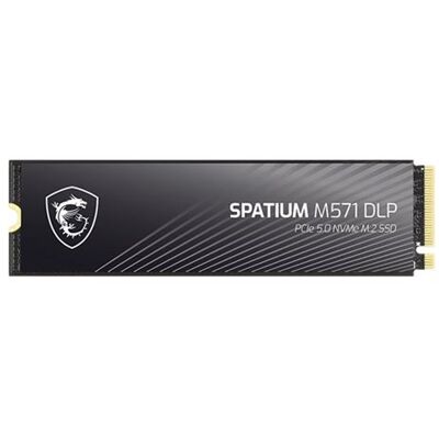 MSI SPATIUM M571 DPL - SSD - 2 To - interne - M.2 2280 - PCI Express 5.0 x4 (NVMe) - dissipateur de chaleur intégré - Publicité MSI SPATIUM M571 DPL - SSD - 2 To - interne - M.2 2280 - PCI Express 5.0 x4 (NVMe) - dissipateur de chaleur intégré - Publicité