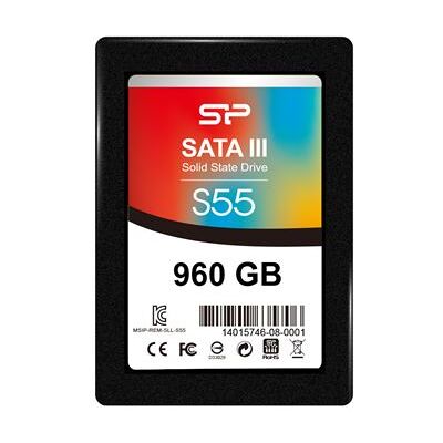 SILICON POWER Slim S55 - SSD - 960 Go - interne - 2.5" - SATA 6Gb/s - Publicité SILICON POWER Slim S55 - SSD - 960 Go - interne - 2.5" - SATA 6Gb/s - Publicité