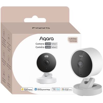 Caméra de surveillance connectée Aqara G100 Select intérieure-extérieure Blanc Blanc - Publicité Caméra de surveillance connectée Aqara G100 Select intérieure-extérieure Blanc Blanc - Publicité