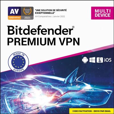 Bitdefender® Premium VPN Multidevice - Publicité Bitdefender® Premium VPN Multidevice - Publicité