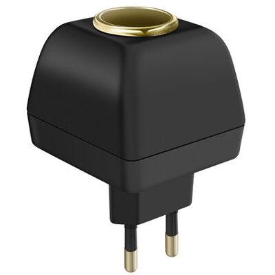 Adaptateur secteur vers Allume cigare 12V - Prise 220V Avizar Noir Noir - Publicité Adaptateur secteur vers Allume cigare 12V - Prise 220V Avizar Noir Noir - Publicité