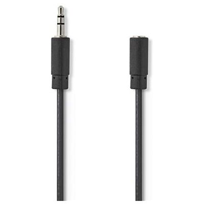 Non communiqué Câble Audio Stéréo 3,5 mm Mâle - 3,5 mm Femelle 2,0 m Noir - Publicité Non communiqué Câble Audio Stéréo 3,5 mm Mâle - 3,5 mm Femelle 2,0 m Noir - Publicité