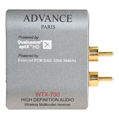 Récepteur Bluetooth Advance Paris WTX-700 EVO - Audio Haute Résolution - Publicité Récepteur Bluetooth Advance Paris WTX-700 EVO - Audio Haute Résolution - Publicité