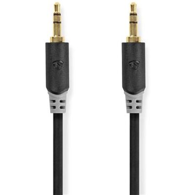 Non communiqué Câble Audio Stéréo 3,5 mm Mâle - 3,5 mm Mâle 2,0 m Anthracite - Publicité Non communiqué Câble Audio Stéréo 3,5 mm Mâle - 3,5 mm Mâle 2,0 m Anthracite - Publicité