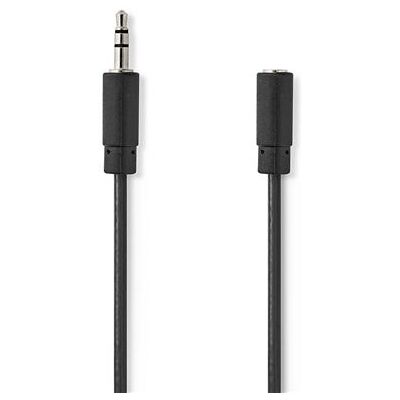 Non communiqué Câble Audio Stéréo 3,5 mm Mâle - 3,5 mm Femelle 5,0 m Noir - Publicité Non communiqué Câble Audio Stéréo 3,5 mm Mâle - 3,5 mm Femelle 5,0 m Noir - Publicité