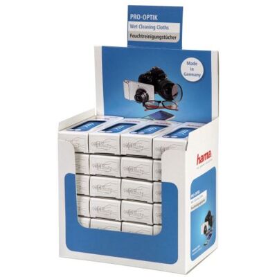 Hama Lingettes de nettoyage humides, Vendu à l'unité! - Publicité Hama Lingettes de nettoyage humides, Vendu à l'unité! - Publicité