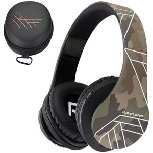 Non communiqué PowerLocus Casque Audio, Bluetooth Casque Sans Fil Ecouteurs Stéréo avec Microphone, Micro SD/TF carte & 3.5mm Audio pour Téléphone/Laptop/TV/iPad - Camo - Publicité Non communiqué PowerLocus Casque Audio, Bluetooth Casque Sans Fil Ecouteurs Stéréo avec Microphone, Micro SD/TF carte & 3.5mm Audio pour Téléphone/Laptop/TV/iPad - Camo - Publicité