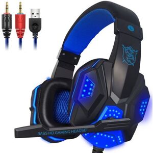 Générique Ecouteurs ForPS4 ForNintendo Switch PC 2.2mm STEREO Mic LED Gaming Bluetooth, Sans Fil - Noir Noir - Publicité Générique Ecouteurs ForPS4 ForNintendo Switch PC 2.2mm STEREO Mic LED Gaming Bluetooth, Sans Fil - Noir Noir - Publicité
