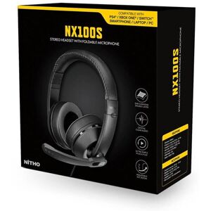 Non communiqué Nitho - Casque de jeu stéréo filaire NX100S Noir pour PC, PS4/PS5, Xbox, Nintendo Switch Noir - Publicité Non communiqué Nitho - Casque de jeu stéréo filaire NX100S Noir pour PC, PS4/PS5, Xbox, Nintendo Switch Noir - Publicité