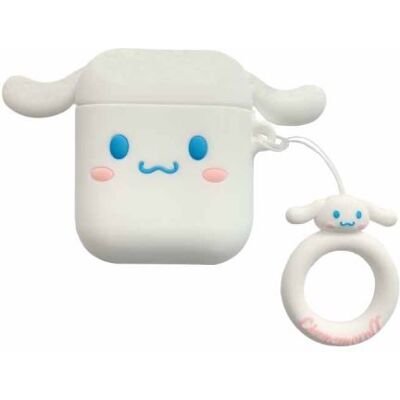 OEM Etui Coque de protection en silicone mignon antichoc pour votre Apple AirPods - Blanc - Publicité OEM Etui Coque de protection en silicone mignon antichoc pour votre Apple AirPods - Blanc - Publicité