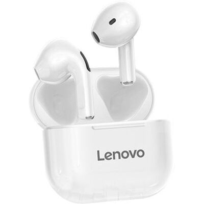 Non communiqué Ecouteur bluetooth Lenovo LP40 TWS blanc Blanc - Publicité Non communiqué Ecouteur bluetooth Lenovo LP40 TWS blanc Blanc - Publicité