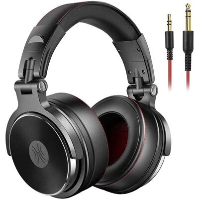 Non communiqué Casque DJ Fermé, OneOdio Casque Audio HiFi Casque Audio Studio, Casque de Monitoring, Casque Audio Filaire avec Les Haut-Parleurs de 50 mm Noir/rouge - Publicité Non communiqué Casque DJ Fermé, OneOdio Casque Audio HiFi Casque Audio Studio, Casque de Monitoring, Casque Audio Filaire avec Les Haut-Parleurs de 50 mm Noir/rouge - Publicité