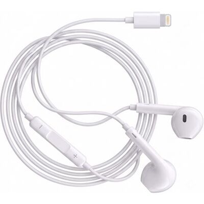 Non communiqué Écouteurs Filaires Lightning Avizar avec Micro Télécommande Blanc compatible iPhone SE 2020 Blanc - Publicité Non communiqué Écouteurs Filaires Lightning Avizar avec Micro Télécommande Blanc compatible iPhone SE 2020 Blanc - Publicité