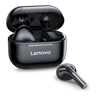 Non communiqué Écouteur Bluetooth Lenovo LP40 TWS sans fil étanche avec micro noir - Publicité Non communiqué Écouteur Bluetooth Lenovo LP40 TWS sans fil étanche avec micro noir - Publicité