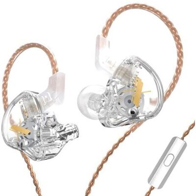 Non communiqué Écouteurs Intra-Auriculaires Filaires KZ ZST Argent Argent - Publicité Non communiqué Écouteurs Intra-Auriculaires Filaires KZ ZST Argent Argent - Publicité