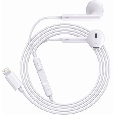 Non communiqué Ecouteurs Filaires Avizar Lightning pour iPhone SE 2022 avec Micro intégré Blanc Blanc - Publicité Non communiqué Ecouteurs Filaires Avizar Lightning pour iPhone SE 2022 avec Micro intégré Blanc Blanc - Publicité