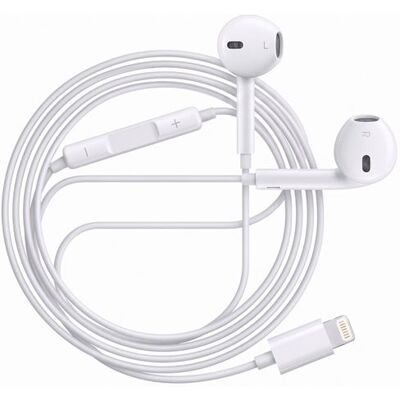 Non communiqué Ecouteurs Filaires Lightning Avizar pour iPhone 14 Pro avec Micro intégré Blanc Blanc - Publicité Non communiqué Ecouteurs Filaires Lightning Avizar pour iPhone 14 Pro avec Micro intégré Blanc Blanc - Publicité