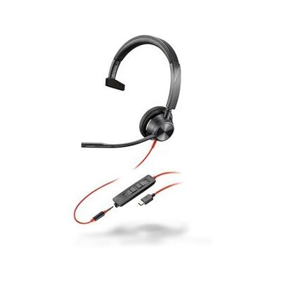 Non communiqué HP Poly Blackwire 3315 - Blackwire 3300 series - micro-casque - sur-oreille - filaire - jack 3,5mm, USB-C - noir Noir - Publicité Non communiqué HP Poly Blackwire 3315 - Blackwire 3300 series - micro-casque - sur-oreille - filaire - jack 3,5mm, USB-C - noir Noir - Publicité