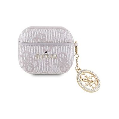 Coque Guess pour AirPods 3 - Rose Élégant 4G Script - Publicité Coque Guess pour AirPods 3 - Rose Élégant 4G Script - Publicité