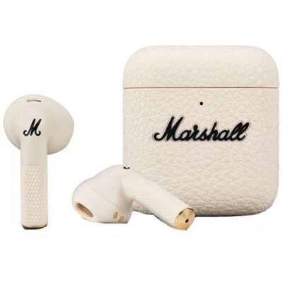 Écouteurs sans fil Marshall Minor IV - Bluetooth, Résistants à l’eau - Publicité Écouteurs sans fil Marshall Minor IV - Bluetooth, Résistants à l’eau - Publicité