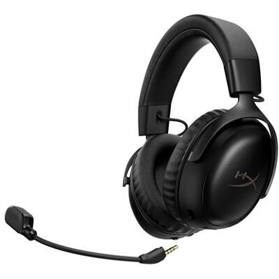 Micro-casque gaming circum-aural sans fil HyperX Cloud III S Bluetooth Noir Noir - Publicité Micro-casque gaming circum-aural sans fil HyperX Cloud III S Bluetooth Noir Noir - Publicité