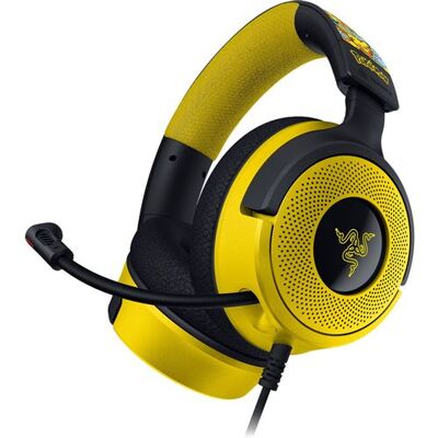 Casque PC Gaming filaire Razer Kraken V4 X Pokémon Kanto Starters Edition Multicolore - Publicité Casque PC Gaming filaire Razer Kraken V4 X Pokémon Kanto Starters Edition Multicolore - Publicité