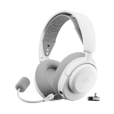 Micro casque gaming sans fil SteelSeries Arctis Nova 3XW Bluetooth Blanc Blanc - Publicité Micro casque gaming sans fil SteelSeries Arctis Nova 3XW Bluetooth Blanc Blanc - Publicité