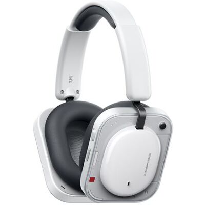 Casque audio sans fil Bluetooth Nothing Headphone (a) avec réduction active du bruit Blanc Blanc - Publicité Casque audio sans fil Bluetooth Nothing Headphone (a) avec réduction active du bruit Blanc Blanc - Publicité