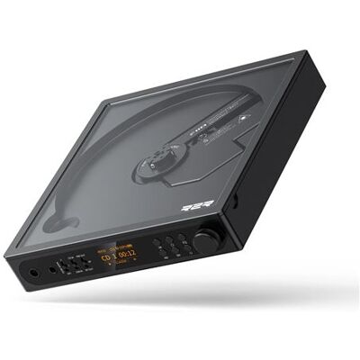 Non communiqué Lecteur CD Bluetooth portable FiiO DM15 R2R Silver - Publicité Non communiqué Lecteur CD Bluetooth portable FiiO DM15 R2R Silver - Publicité