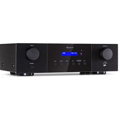 Non communiqué Amplificateur stéréo Hi-Fi - Auna AMP-4000 DAB - Radio DAB+ - Télécommande - USB - Écran LED - Noir Noir - Publicité Non communiqué Amplificateur stéréo Hi-Fi - Auna AMP-4000 DAB - Radio DAB+ - Télécommande - USB - Écran LED - Noir Noir - Publicité
