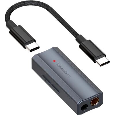 Non communiqué Fosi Audio DS2 USB-C to 3.5mm DAC – Portable Headphone Amp Dual Output - Publicité Non communiqué Fosi Audio DS2 USB-C to 3.5mm DAC – Portable Headphone Amp Dual Output - Publicité