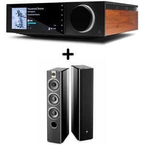 Amplificateur hi-fi Cambridge EVO 75 Noir + Enceinte colonne Focal Chorus 726 Black Style Vendue par paire Noir - Publicité