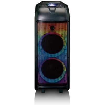 Non communiqué Enceinte, jeu de lumières frontal en boule disco Lenco PA-260BK Noir Noir - Publicité Non communiqué Enceinte, jeu de lumières frontal en boule disco Lenco PA-260BK Noir Noir - Publicité