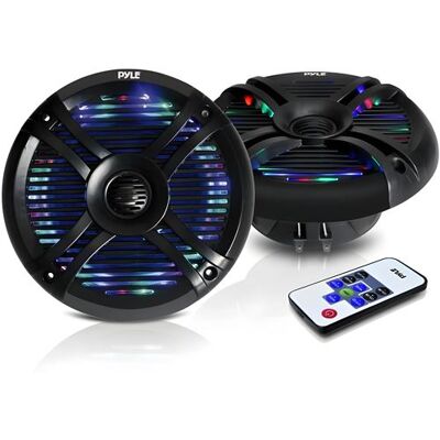 Non communiqué Enceinte Marine étanche - Pyle - Noir - 250 W - 2 voies Noir - Publicité Non communiqué Enceinte Marine étanche - Pyle - Noir - 250 W - 2 voies Noir - Publicité