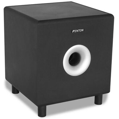 Fenton Subwoofer actif noir de 8 pouces - Subwoofer - Publicité Fenton Subwoofer actif noir de 8 pouces - Subwoofer - Publicité