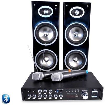 Ensemble karaoké 80W USB BLUETOOTH LTC STAR3-WM - Publicité Ensemble karaoké 80W USB BLUETOOTH LTC STAR3-WM - Publicité