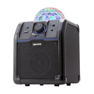Haut-parleur Bluetooth Gemini MPA-500 - Portable avec spectacle lumineux LED - Publicité Haut-parleur Bluetooth Gemini MPA-500 - Portable avec spectacle lumineux LED - Publicité