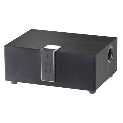 Auvisio Haut-parleur multiroom Bluetooth /wifi/AirPlay 80 W avec subwoofer Noir Noir - Publicité Auvisio Haut-parleur multiroom Bluetooth /wifi/AirPlay 80 W avec subwoofer Noir Noir - Publicité