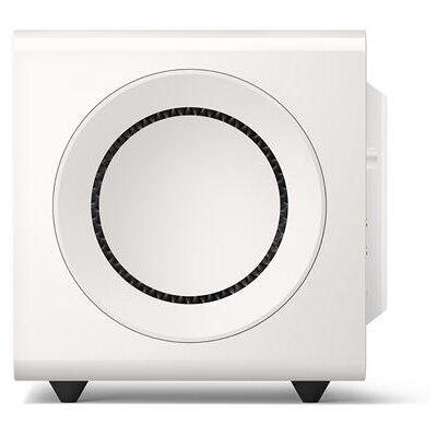 Caisson de basses KEF KC92 Blanc laqué Blanc - Publicité Caisson de basses KEF KC92 Blanc laqué Blanc - Publicité