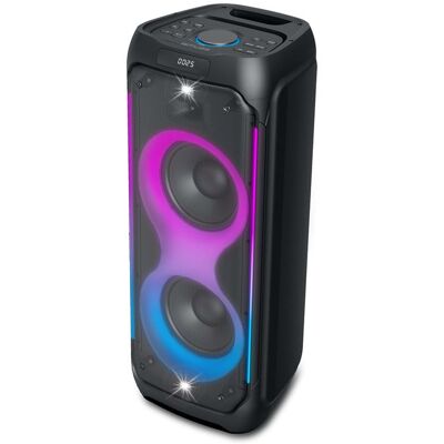 Enceinte sono DJ Muse Party Box Bluetooth Noir Noir - Publicité Enceinte sono DJ Muse Party Box Bluetooth Noir Noir - Publicité