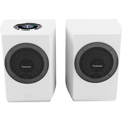 Enceintes Hi-Fi Sans Fil Cabasse Rialto Blanc - Publicité Enceintes Hi-Fi Sans Fil Cabasse Rialto Blanc - Publicité