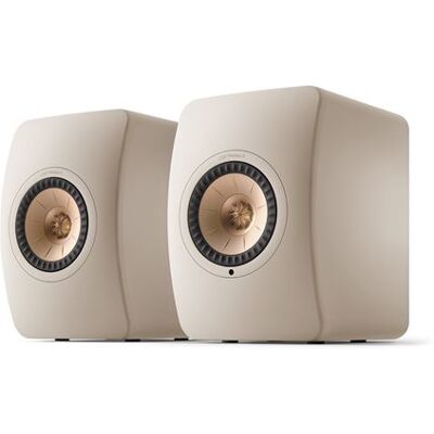 Enceintes connectées Hi-Fi KEF LS50 Wireless II Beige vendues par paire Beige - Publicité Enceintes connectées Hi-Fi KEF LS50 Wireless II Beige vendues par paire Beige - Publicité